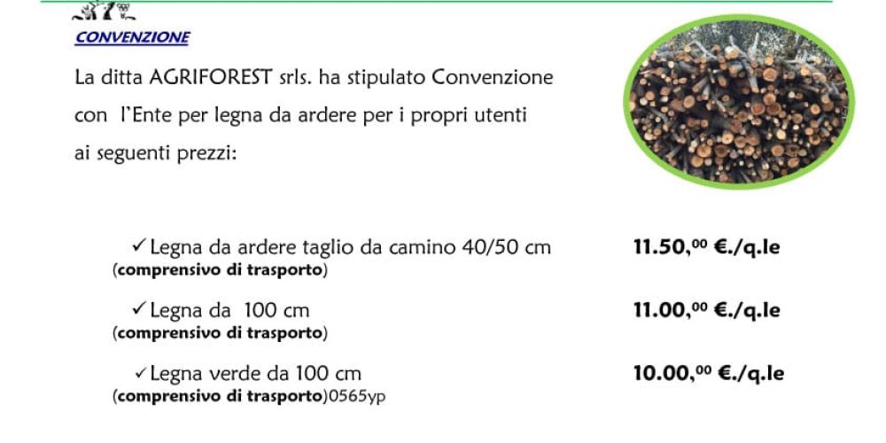 Convenzione AGRIFOREST